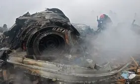 جعبه سياه هواپيماى بوئينگ٧٠٧ در ميان بقاياى سوخته آن پيدا شد