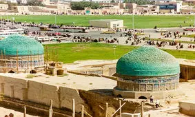 مدرسه دو در؛ بنایی تیموری در آستان قدس رضوی