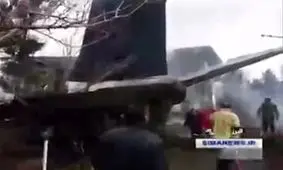 گزارش کاملی از سانحه سقوط هواپیمای ارتش در کرج