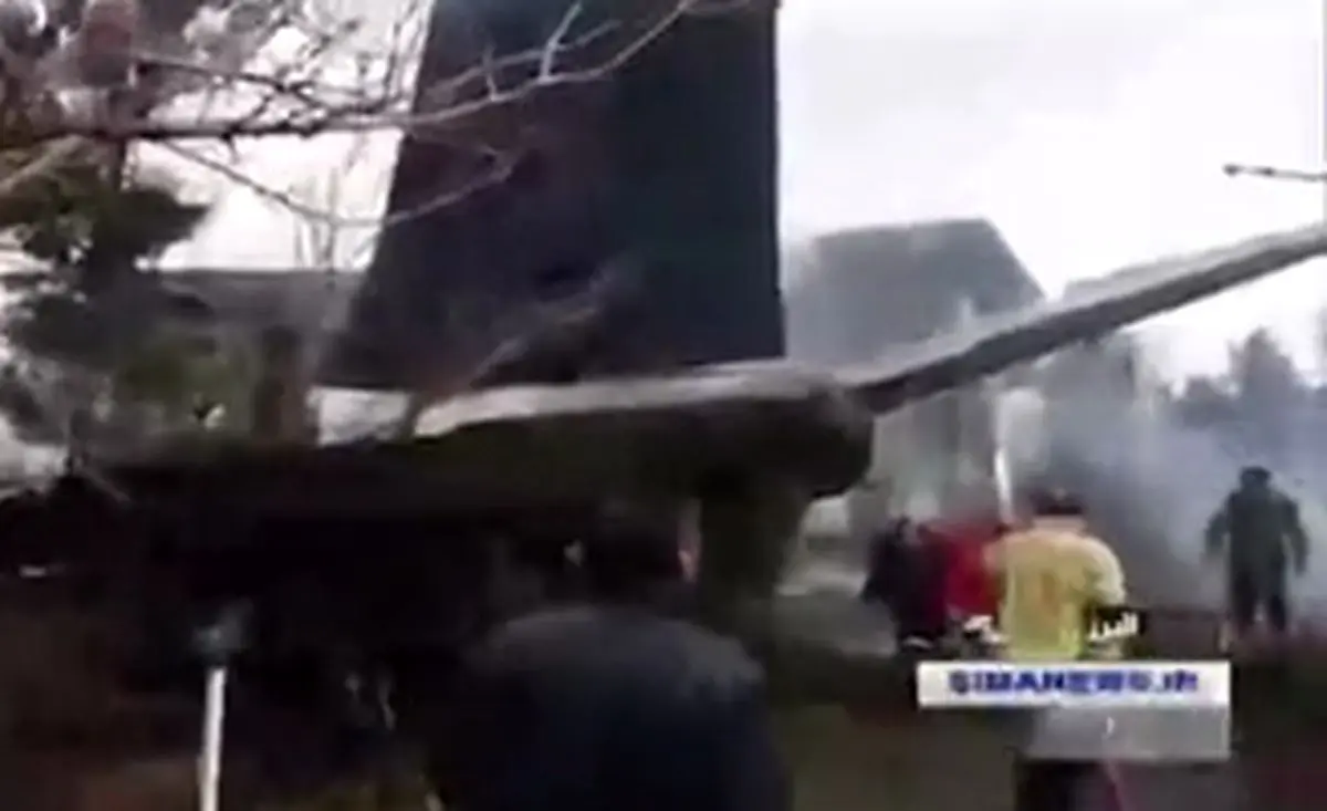 گزارش کاملی از سانحه سقوط هواپیمای ارتش در کرج