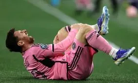 تکل روی زانوی مسی: لئو شانس آورد رباط نداد!