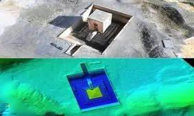 سازه «کعبه زرتشت» پایش شد