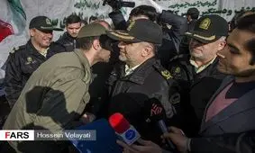 رئیس پلیس پایتخت از مامور فداکار کلانتری 147 تقدیر کرد+عکس