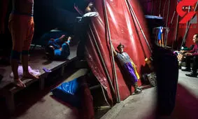 پشت صحنه تلخ در پس لبخند دلقک ها + عکس