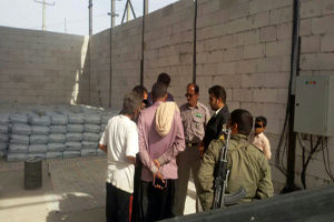 پلمب یک واحد متخلف تولید خوراک دام در ایرانشهر