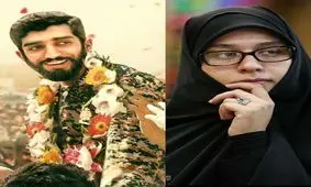 همسر شهید حججی ازدواج کرد/تبریک ازدواج توسط پدر و مادر شهید