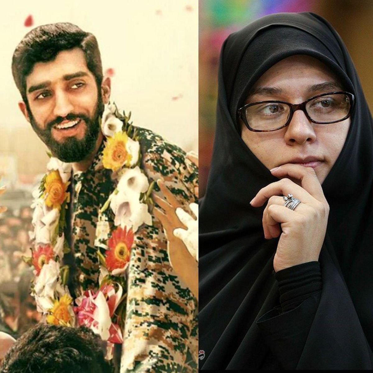 همسر شهید حججی ازدواج کرد/تبریک ازدواج توسط پدر و مادر شهید