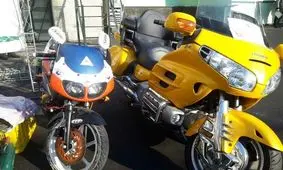 توقیف موتورسیکلت یک میلیاردی در تهران+ تصاویر