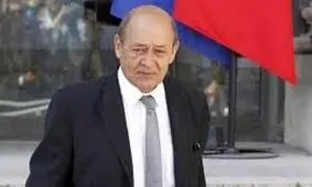 وزیر خارجه فرانسه وارد نجف شد