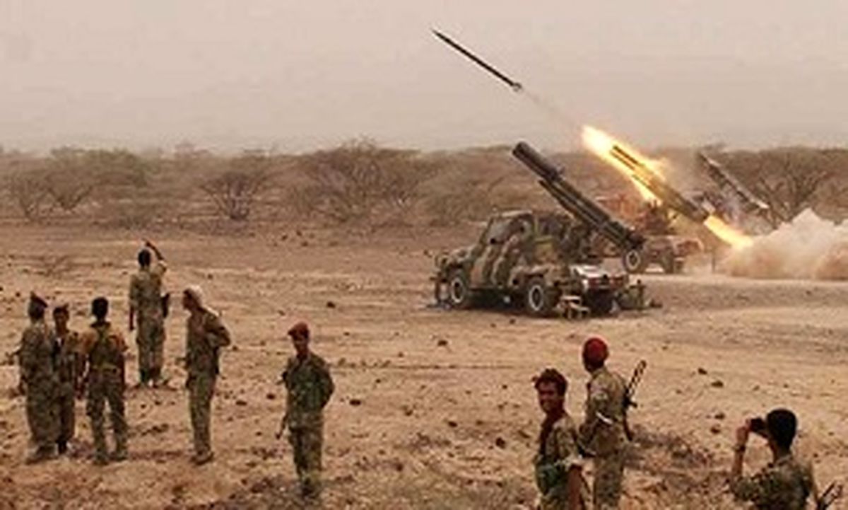 واکنش قاطع یگان‌های زمینی، توپخانه‌ای و موشکی یمن در مقابل حملات سنگین متجاوزان سعودی