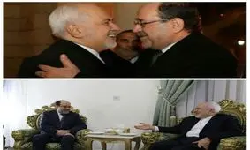 نوری المالکی با ظریف دیدار و گفتگو کرد