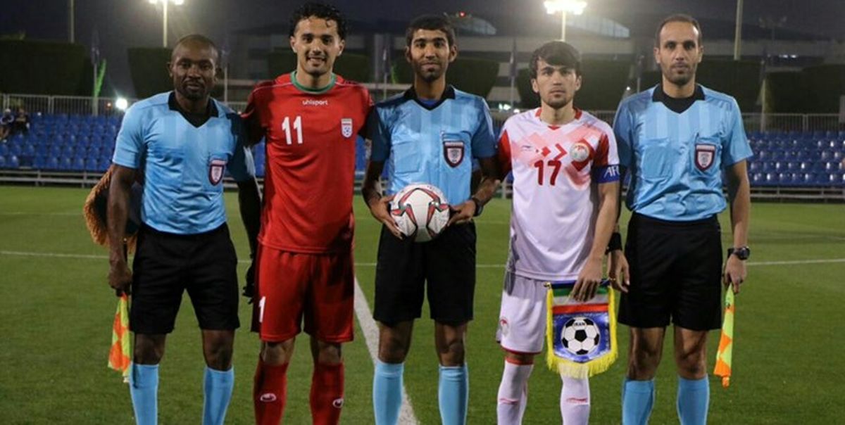 شکست تیم امید ایران مقابل تاجیسکتان