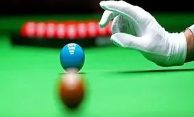 مدال طلای اسنوکر شش توپ جام جهانی بر گردن سرخوش