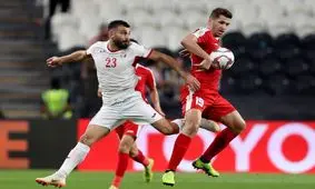 خلاصه بازی اردن - فلسطین