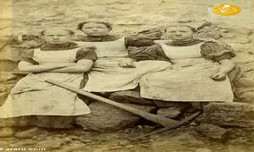 (تصاویر) زنان معدنچی ۱۵۴ سال پیش در بریتانیا