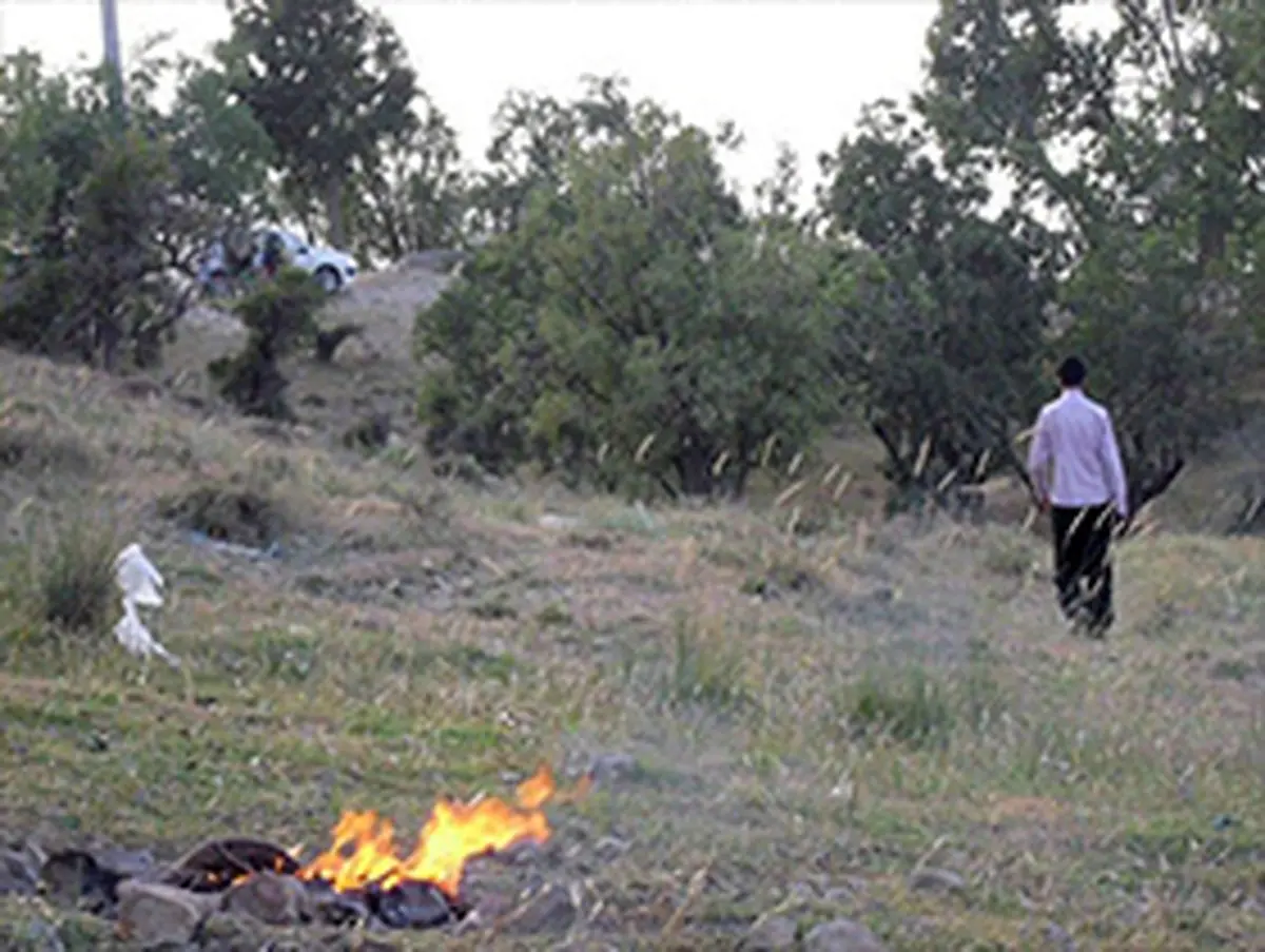 وزش باد گرم شدید در گیلان