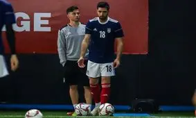 مصاحبه دوربین AFC با علیرضا جهانبخش پیش از دیدار امشب مقابل عراق