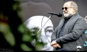 گریه های آتیلا پسیانی هنگام سخنرانی در تشییع پیکر "محب اهری"