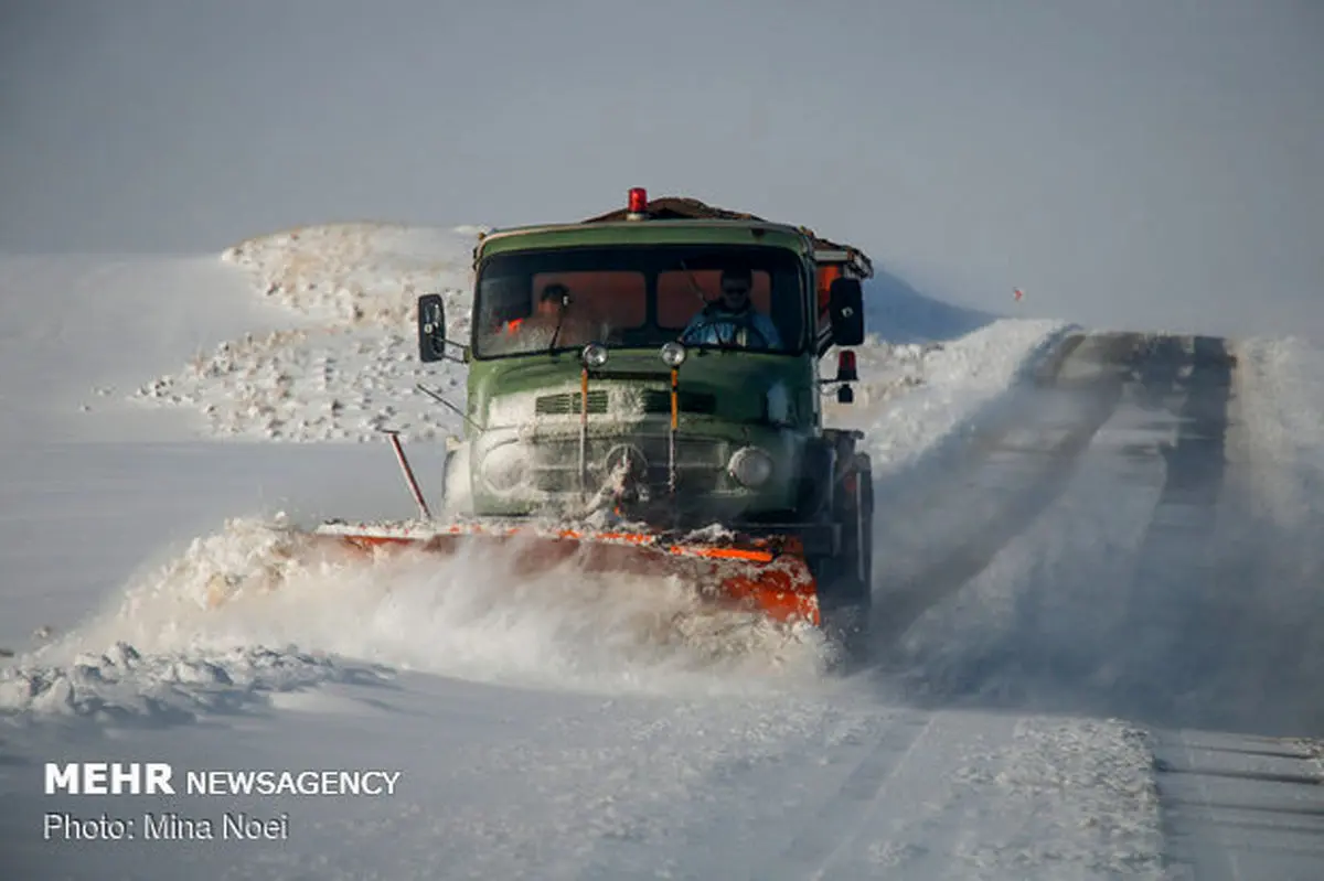 گردنه کلوسه در پشتکوه فریدونشهر بسته شد