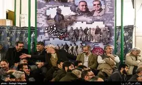مراسم اولین سالگرد شهید مدافع حرم«رضا فرزانه» برگزار شد