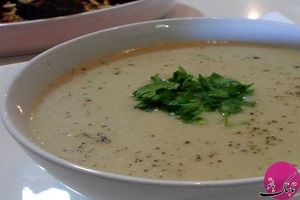 طرز تهیه‌ سوپ بادمجان کبابی