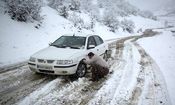 تردد در گردنه‌های کوهستانی خراسان شمالی با زنجیر چرخ ممکن است