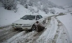 تردد در گردنه‌های کوهستانی خراسان شمالی با زنجیر چرخ ممکن است