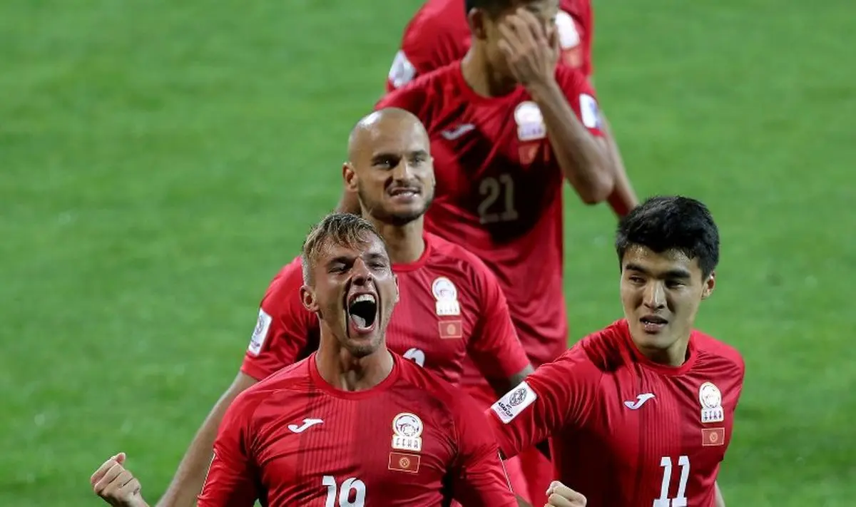 پیروزی پرگل قرقیزستان مقابل فیلیپین