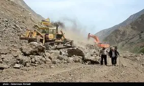 محور خرم‌آباد ـ پلدختر بازگشایی شد‌