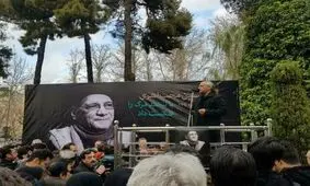 پیکر «حسین محب‌اهری» تشییع شد/ مرد روزهای سخت آرام گرفت