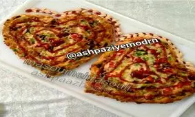 طرز تهیه پیتزا قلبی
