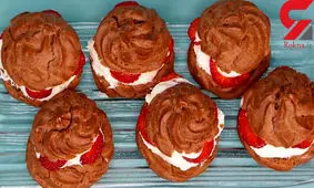 خوشمزه ترین نان خامه ای شکلاتی را در خانه درست کنید+ دستور پخت