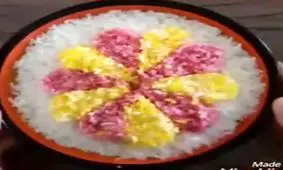 تزیین پلو +فیلم