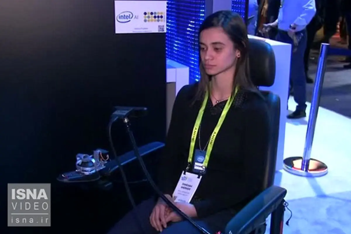 ویلچری که بدون دخالت دست کار می‌کند