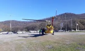 انتقال مادر باردار در جاده برفی/اعزام بالگرد برای بیمار سکته قلبی