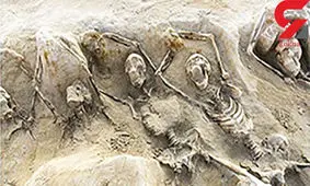 پیدا شدن اسکلت چند انسان در رستم آباد