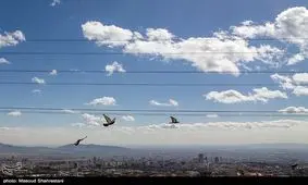 خروج توده گردوغبار از خوزستان؛ رنگ آسمان اهواز در روز ملی هوای پاک آبی شد