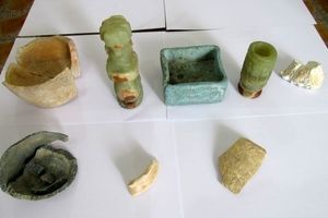 کشف اشیاء عتیقه ۵هزار ساله در جیرفت