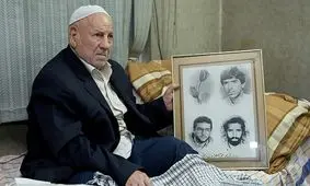 گلایه‌های پدر شهیدان عرب‌سرخی از بنیاد شهید