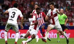 خلاصه بازی اوئسکا - اتلتیکومادرید