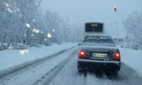 گردنه‌های همدان یخبندان است/کاهش تردد در جاده‌های همدان