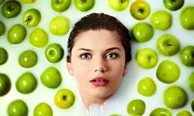 زیبایی پوست با سیب