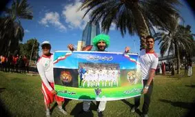 گزارش تصویری هواداران ایران و عمان