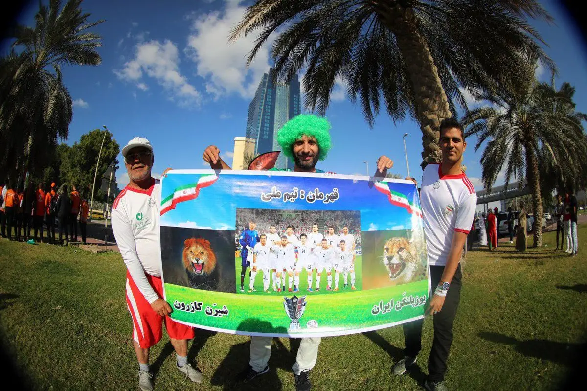 گزارش تصویری هواداران ایران و عمان