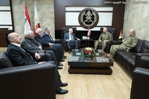 دیدار مقام برجسته جنبش فتح با فرمانده ارتش لبنان