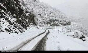 ۸۵ سانتی‌متر برف در مناطق کوهستانی استان گلستان ثبت شد