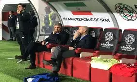 حضور اعضای تیم ملی در ورزشگاه محمد بن زاید