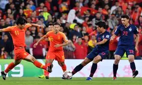 خلاصه بازی تایلند - چین