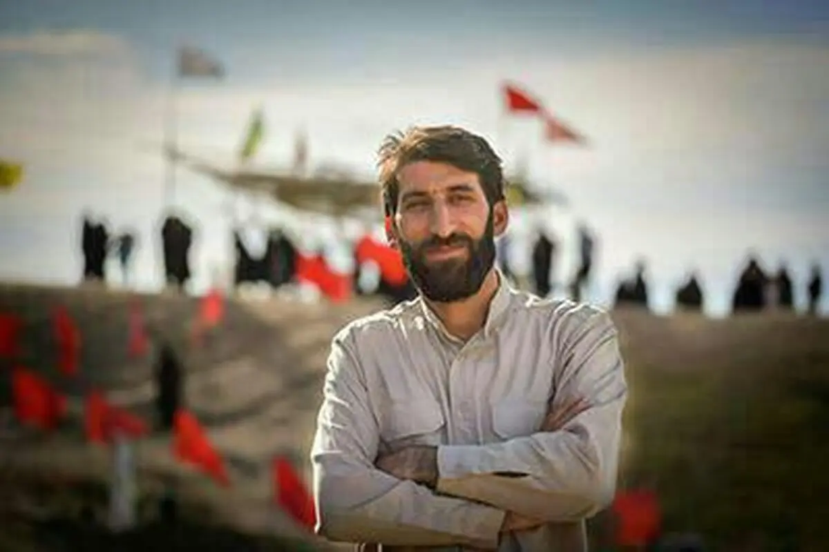 عکس/ چالش عکس 10ساله همسر شهید بلباسی