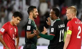 خلاصه دیدار تیم‌های امارات و قرقیزستان